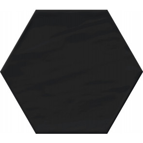 Monochrome Hexagon Black Brillo 